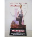 Falling Down (starring Michael Douglas) cinema lobby standee display