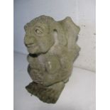 A vintage weathered Gargoyle.