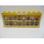 A full set of Lego Series 9 Minifigures in official display case