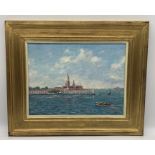 Ernest Knight (1915-1995) San Giorgio Maggiore, Venice, Italy signed 'Ernest Knight' (lower right)