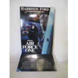 An Air Force One (starring Harrison Ford) large cinema standee display