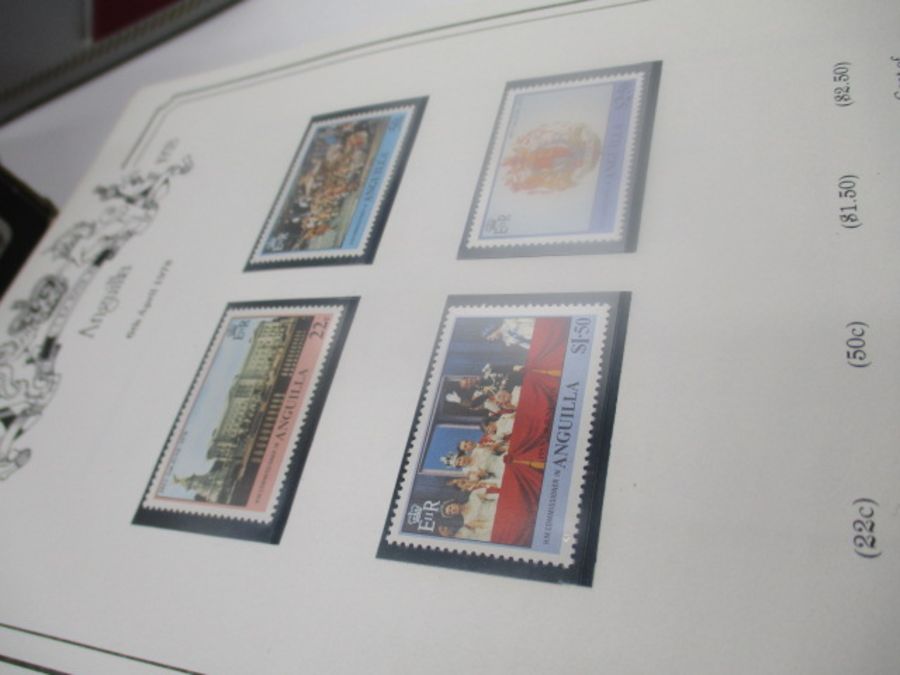 A large collection of UK and world wide loose leaf stamps. Lot also includes some part completed - Image 20 of 146