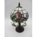 A Tiffany style table lamp