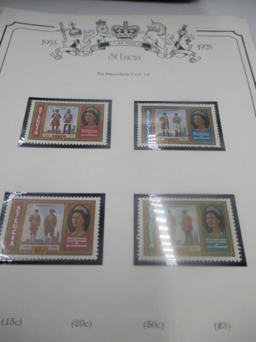 A large collection of UK and world wide loose leaf stamps. Lot also includes some part completed - Image 41 of 146