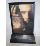 Interview With The Vampire (starring Tom Cruise, Brad Pitt etc) cinema lobby standee display