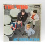 The Who - 'My Generation' 12" vinyl record album, Cat. no. LAT.8616, Matrix runout: MG-10256-1B/MG-