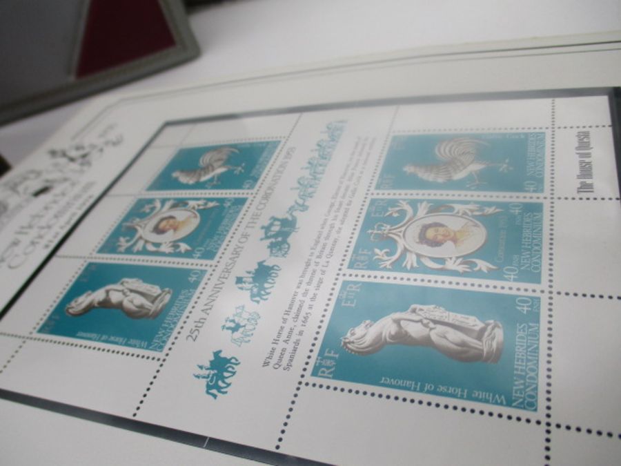 A large collection of UK and world wide loose leaf stamps. Lot also includes some part completed - Image 14 of 146