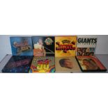A small quantity of 12" vinyl records, consisting of 8 box sets, including Elvis Presley, Perry