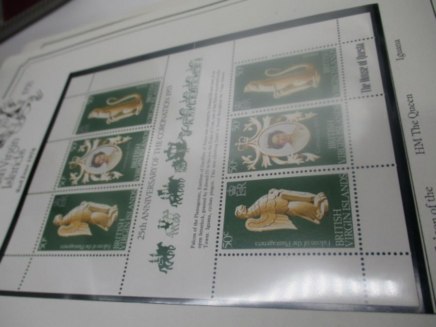 A large collection of UK and world wide loose leaf stamps. Lot also includes some part completed - Image 7 of 146