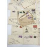 A collection of approximately 79 maritime/Sea Post covers etc including a number of maiden voyage