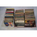 A large quantity of 12" vinyl records, consisting of mostly classical, including Mozart, Wagner,