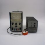 A Farnell Stabilised Power Supply L30-1 (30V/1A), along with a Farnell Stabilised lab Power Supply