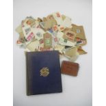 A part-completed album of worldwide stamps including Great Britain, Gibraltar, Malta, Austria,