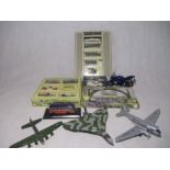 A collection of various toys including a boxed Matchbox Model of Yesteryear limited edition pack,