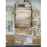 A large selection of world wide stamped envelopes, air mail, personal and business.