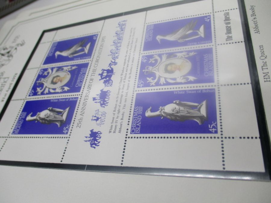 A large collection of UK and world wide loose leaf stamps. Lot also includes some part completed - Image 9 of 146