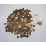 A quantity of UK coinage.