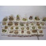 A collection of twenty nine boxed Lilliput Lane cottages including Lace Lane, Chiltern Mill,