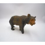 A black forest bear 23cm x 12cm A/F.