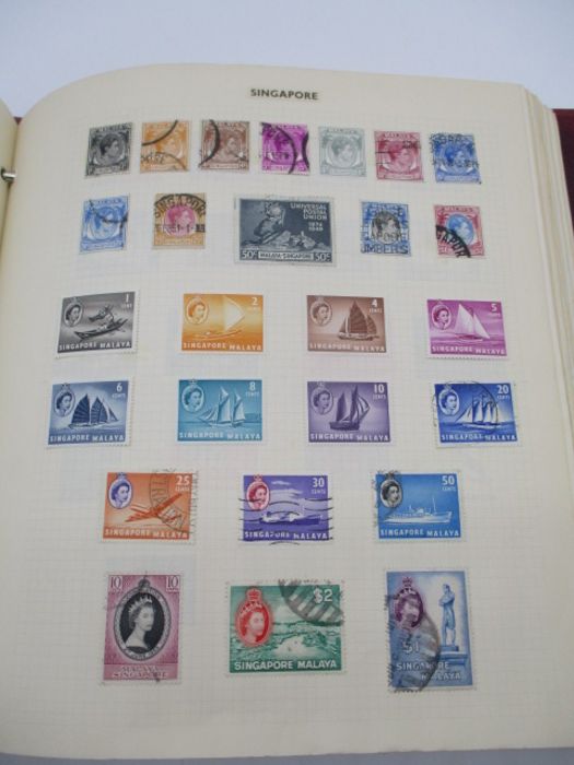 An album of stamps from countries including St Helena, St Lucia, Samoa, San Marino, Saudi Arabia, - Image 26 of 133