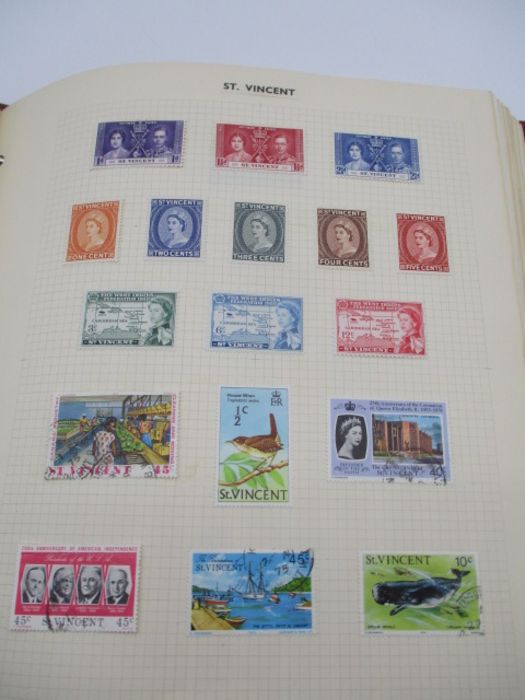 An album of stamps from countries including St Helena, St Lucia, Samoa, San Marino, Saudi Arabia, - Image 10 of 133