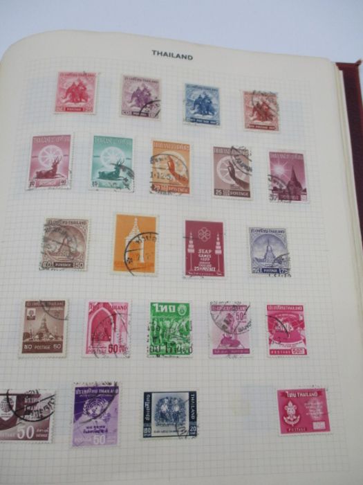 An album of stamps from countries including St Helena, St Lucia, Samoa, San Marino, Saudi Arabia, - Image 96 of 133