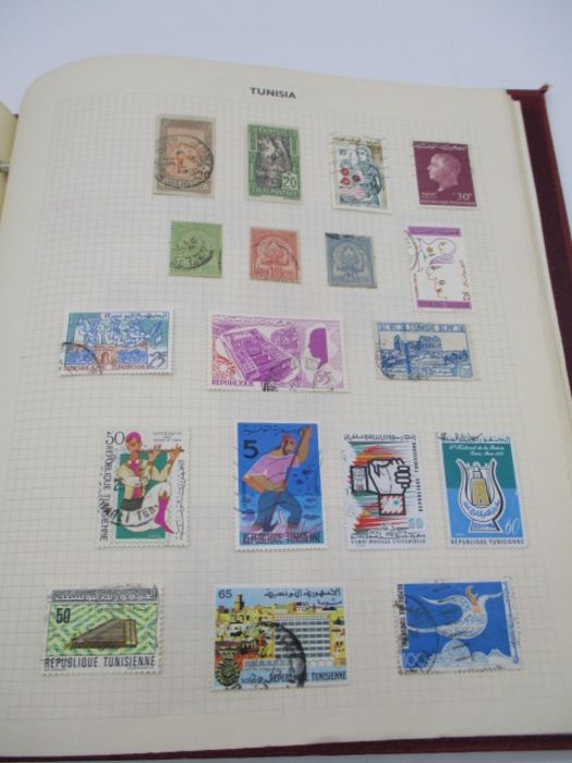 An album of stamps from countries including St Helena, St Lucia, Samoa, San Marino, Saudi Arabia, - Image 110 of 133