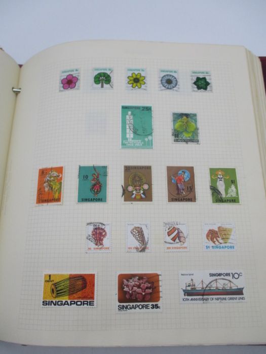 An album of stamps from countries including St Helena, St Lucia, Samoa, San Marino, Saudi Arabia, - Image 29 of 133