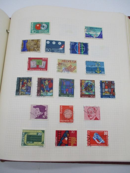An album of stamps from countries including St Helena, St Lucia, Samoa, San Marino, Saudi Arabia, - Image 82 of 133