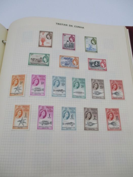 An album of stamps from countries including St Helena, St Lucia, Samoa, San Marino, Saudi Arabia, - Image 106 of 133