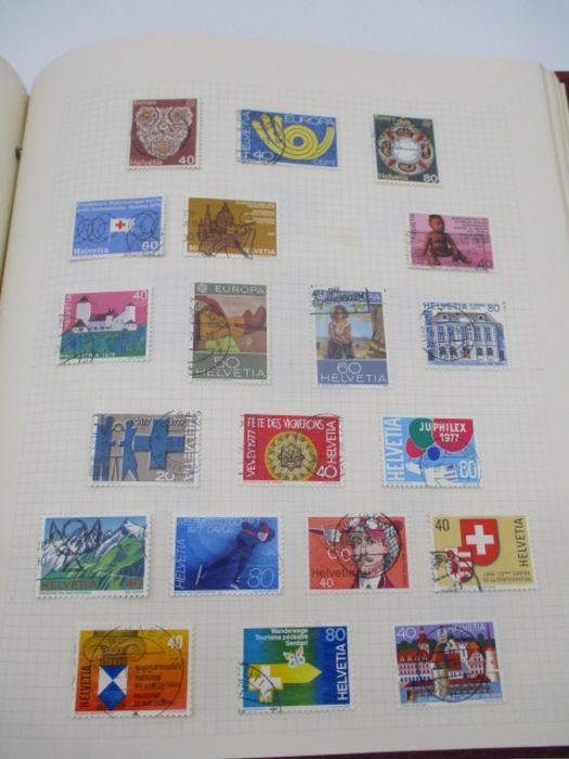 An album of stamps from countries including St Helena, St Lucia, Samoa, San Marino, Saudi Arabia, - Image 85 of 133