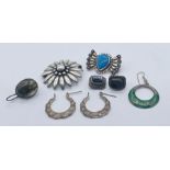 A small collection of 925 silver jewellery