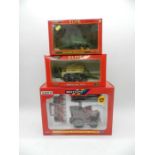 Three Britains boxed model farm machinery, comprising of Elite die-cast John Deere Square Bailer (