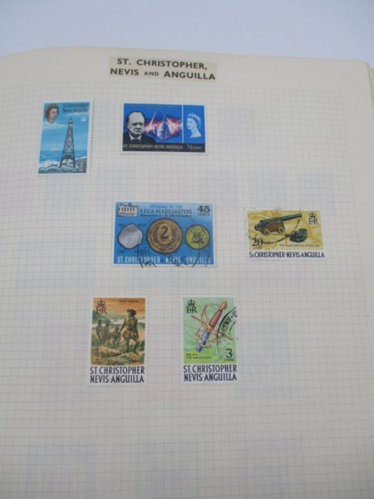 An album of stamps from countries including St Helena, St Lucia, Samoa, San Marino, Saudi Arabia, - Image 7 of 133