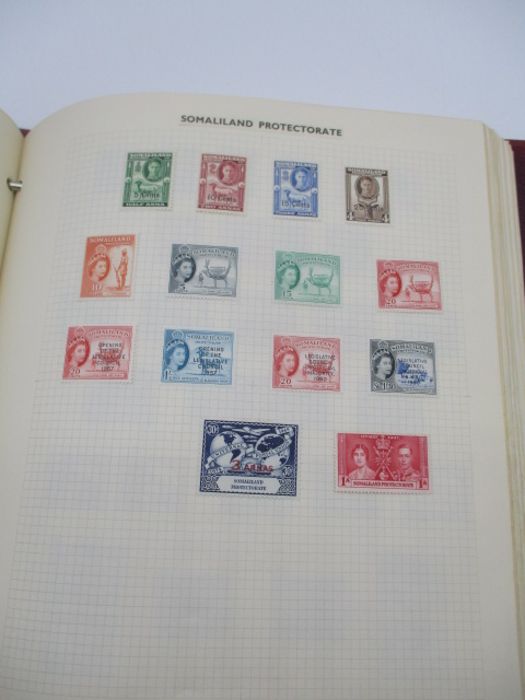 An album of stamps from countries including St Helena, St Lucia, Samoa, San Marino, Saudi Arabia, - Image 31 of 133