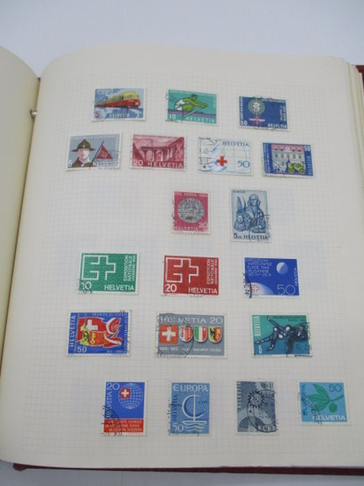 An album of stamps from countries including St Helena, St Lucia, Samoa, San Marino, Saudi Arabia, - Image 81 of 133