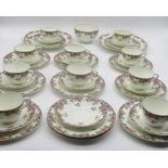 An Edwardian Aynsley part tea set