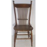 An American style stick back chair.