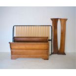 A French double Sleigh bed