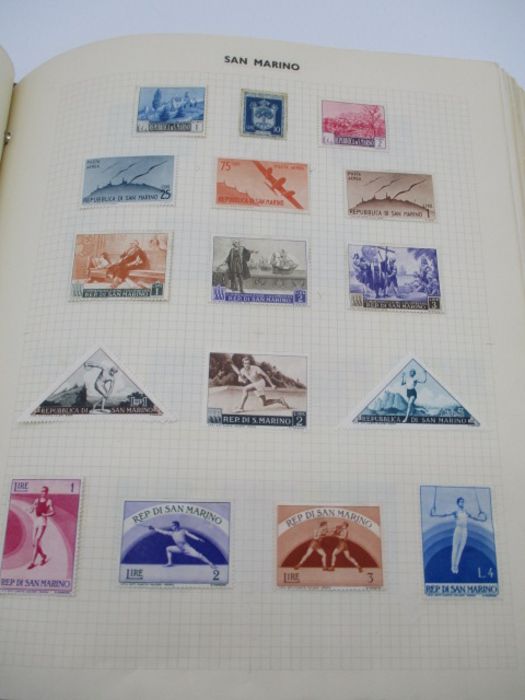 An album of stamps from countries including St Helena, St Lucia, Samoa, San Marino, Saudi Arabia, - Image 14 of 133