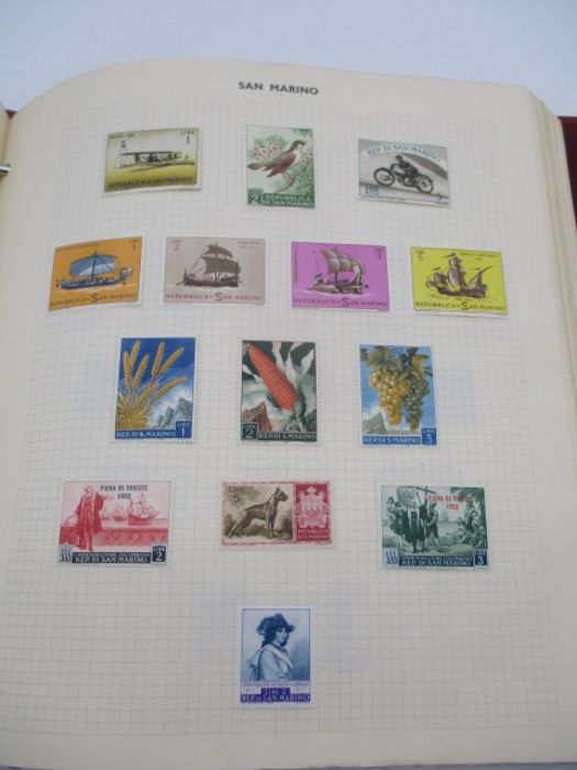 An album of stamps from countries including St Helena, St Lucia, Samoa, San Marino, Saudi Arabia, - Image 17 of 133