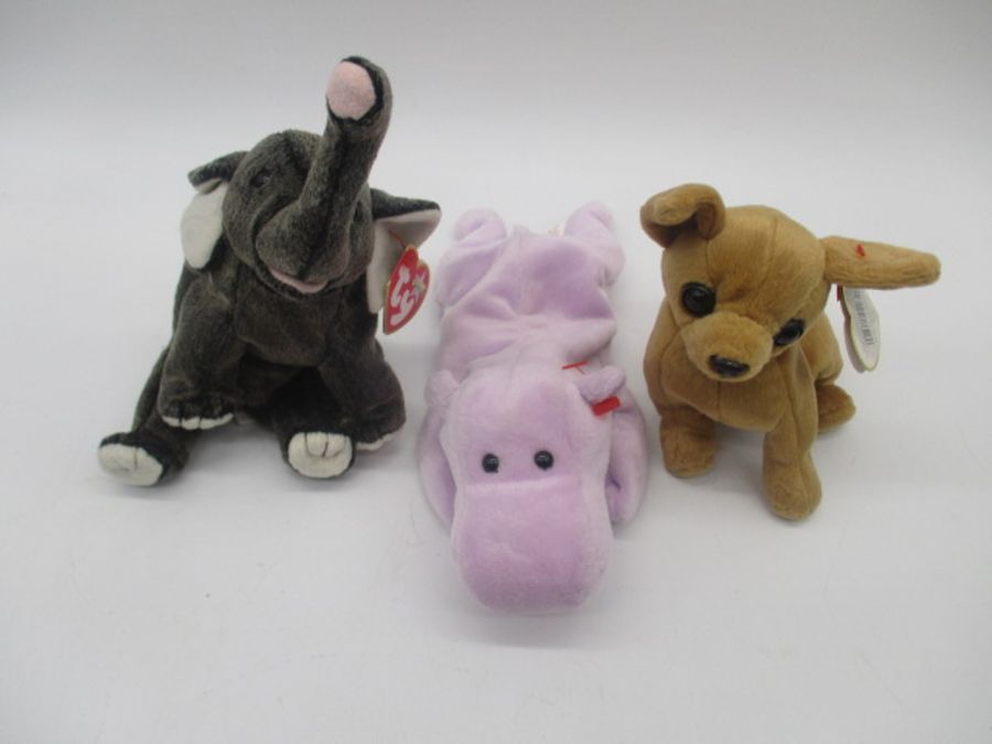 A collection of mainly Ty Beanies soft toys, along with "Duke" Andrex puppy toy with original box - Image 5 of 7