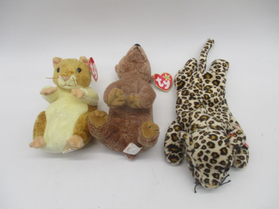 A collection of mainly Ty Beanies soft toys, along with "Duke" Andrex puppy toy with original box - Image 4 of 7