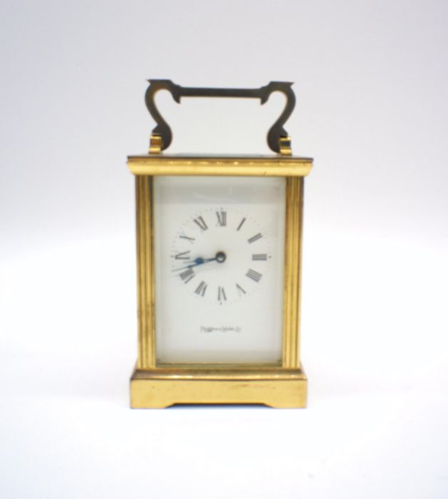 A Mappin & Webb carriage clock.