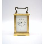 A Mappin & Webb carriage clock.