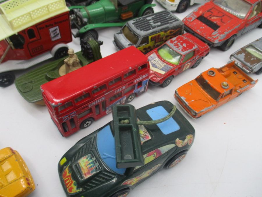 A collection of loose die-cast vehicles including Oxford, Lledo, Matchbox, Corgi etc - Bild 7 aus 9