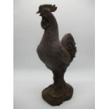A cast iron cockerel - Height 56cm