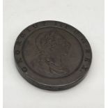 A 1797 George III 2d Cartwheel penny