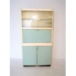 A vintage 'Eastham' kitchen cupboard, length 89cm, height 175cm.