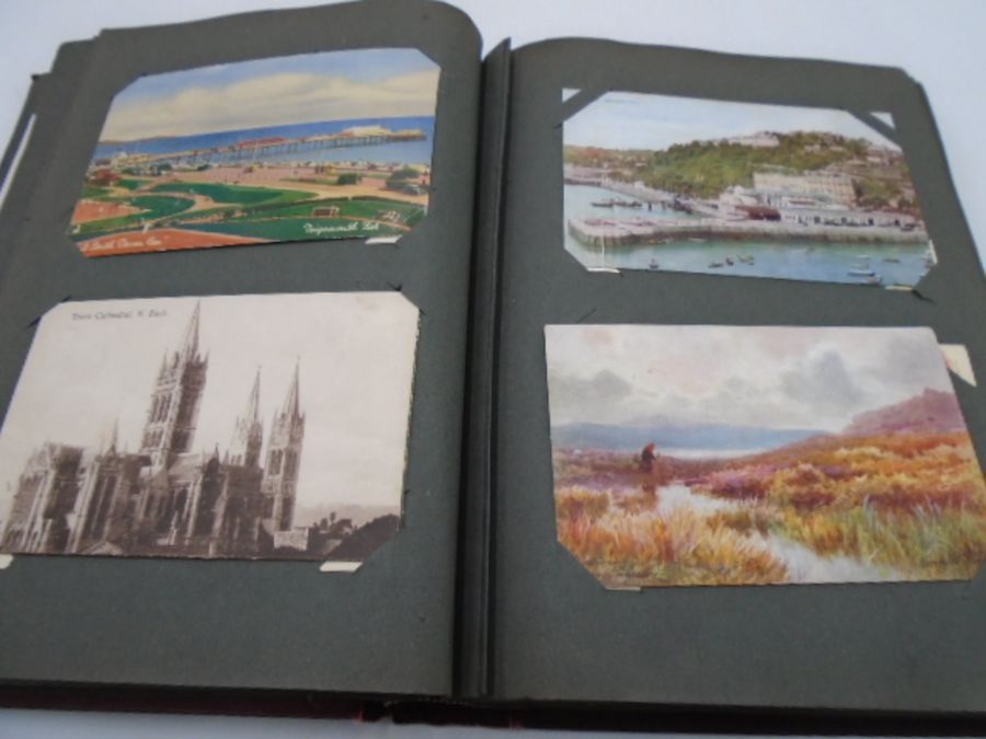 An album of vintage postcards - Image 18 of 44